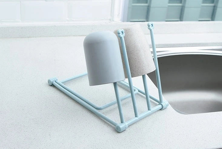 Foldable dishcloth organizer